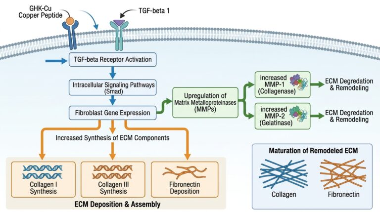 Morfogenesis In Vitro: GHK-Cu y la Regulacion Bioquimica de la Remodelacion de la Matriz Extracelular