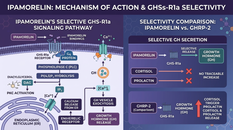 El Papel de la Ipamorelina en Estudios de Regulacion de Hormona del Crecimiento: Analisis de Union a Receptores In Vitro