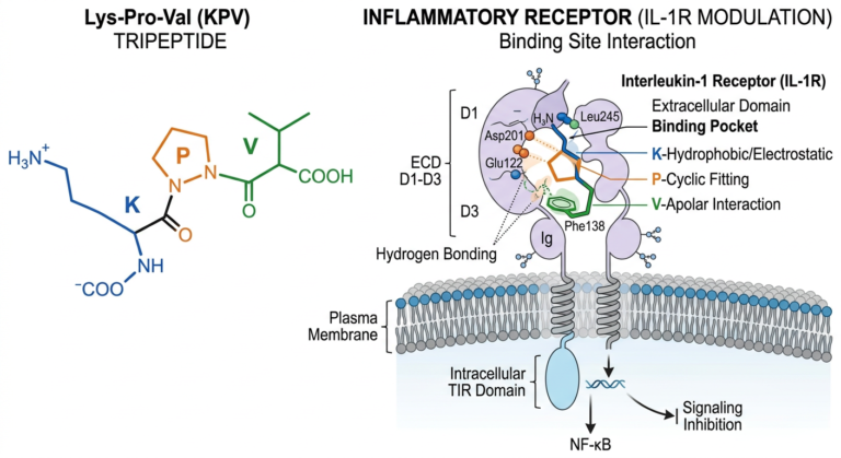 Inmunomodulacion Celular: Rutas de Transduccion del Tripeptido KPV