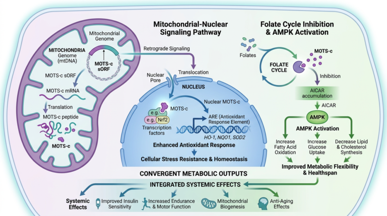 MOTS-c: Evaluacion de la Senalizacion Retrograda Mitocondrial-Nuclear en Modelos In Vitro