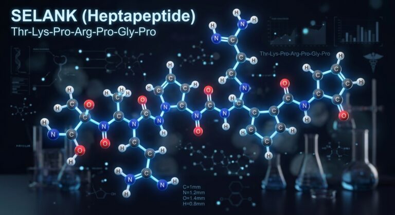 Farmacodinamia In Vitro: Analisis Estructural y de Union a Receptores del Peptido Anxiolitico Selank